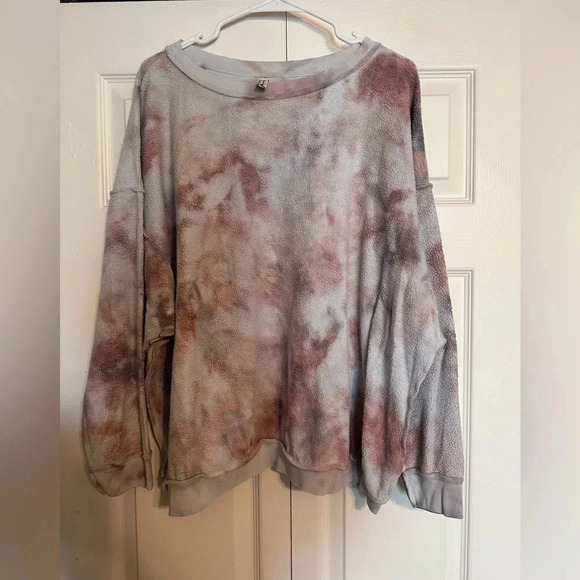 Free People Women’s Intimately Kelly Washed Pajamas Sweater - Picture 1 of 4